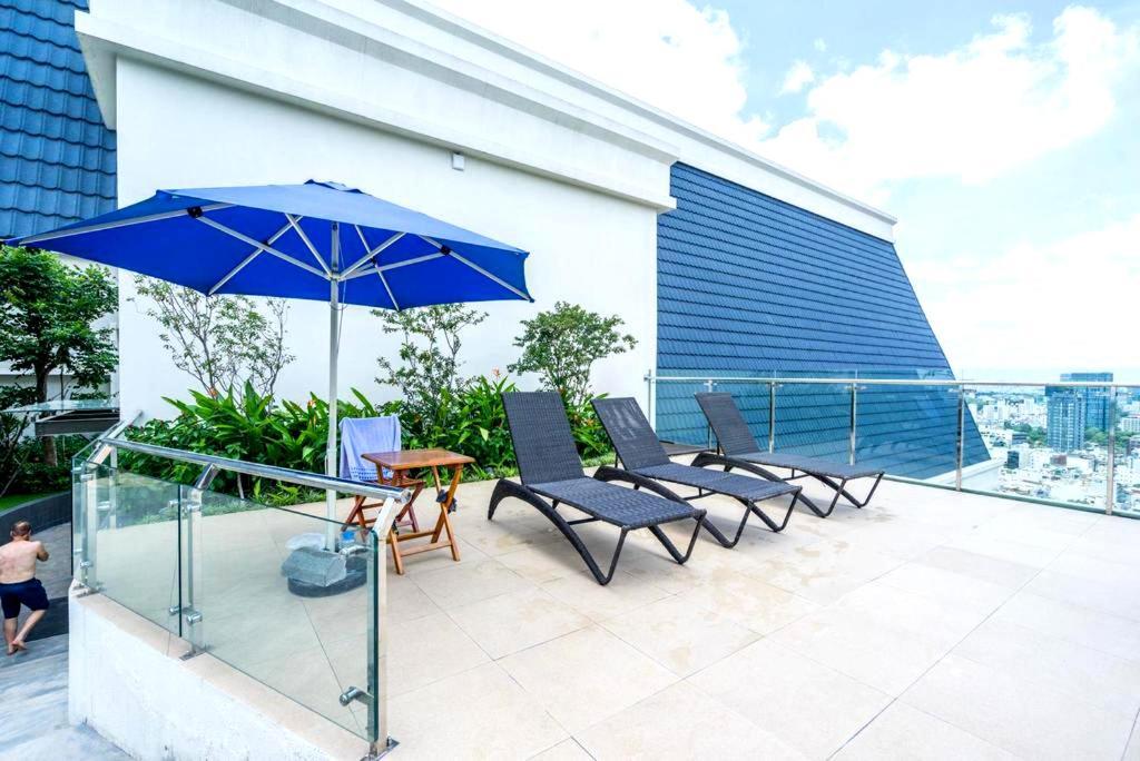 Linda Apartment-Icon56-District4-3Mins To Center Dtrc1- Infinity Pool- Awesome Rooftop 胡志明市 外观 照片